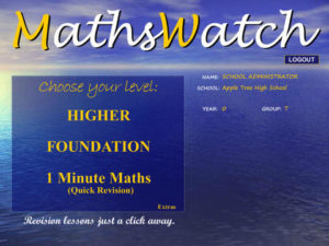 Maths-Watch. link